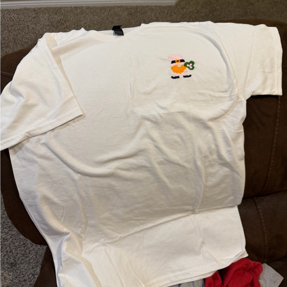 St. Patrick’s day embroidered t-shirt